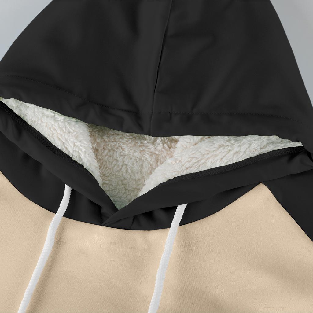 Men's Casual Long-Sleeve Fleece Hoodie With Pockets