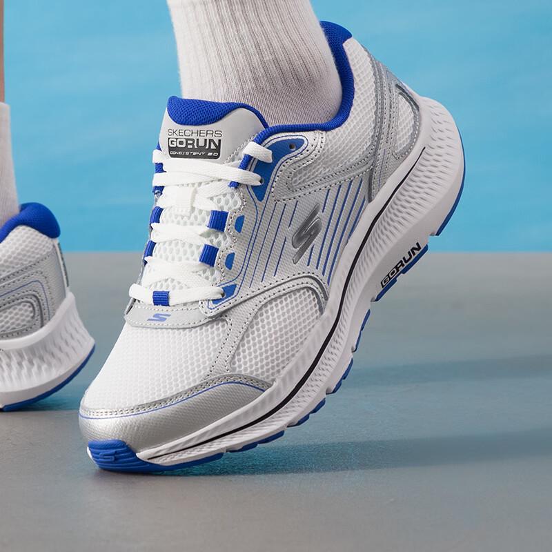 Skechers Men s Sport Life Running Shoes 220884-WBL 7.5