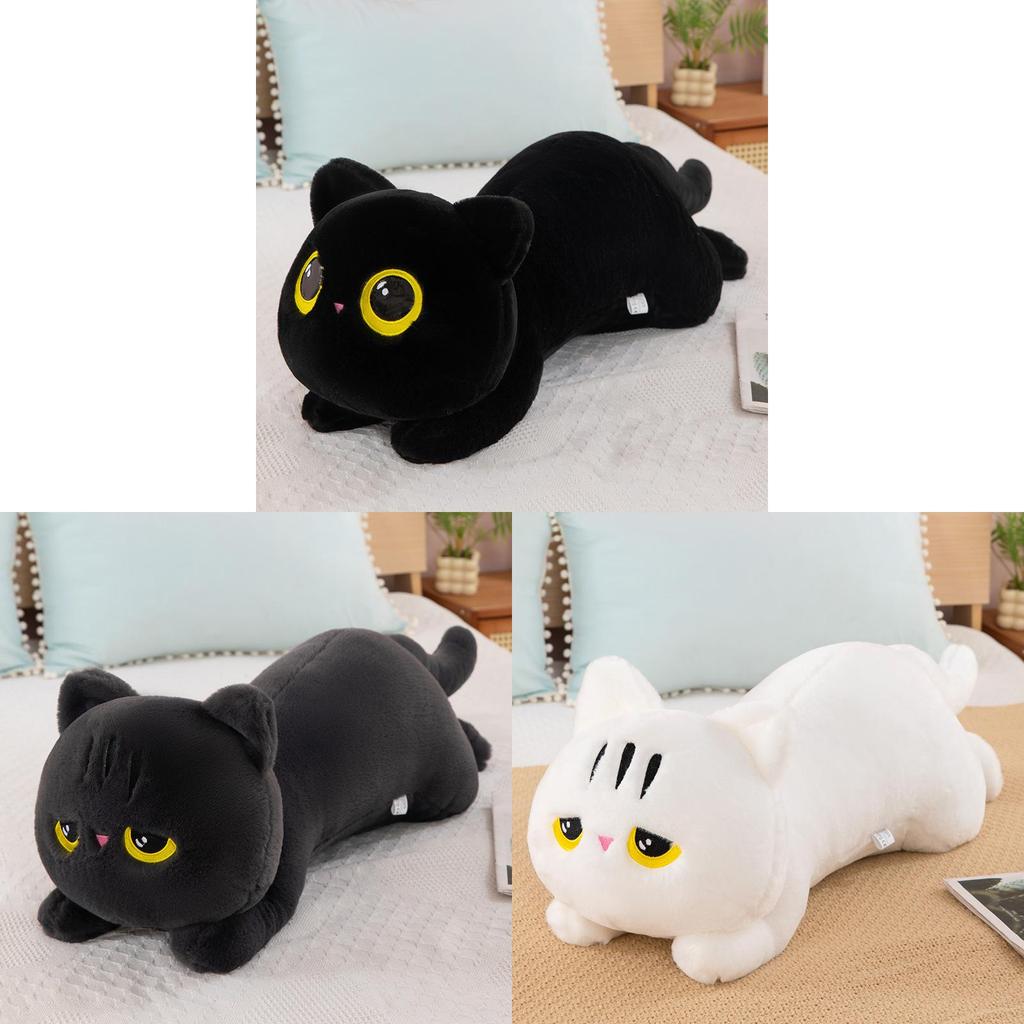 Plush Cat Toy Cute Sleeping Pillow For Children And Kids Gift