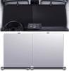 Blopobuyi Car Sun Shade 2025 New Design, Foldable & Automatic Shrink (Width 70-140cm Adjustable),