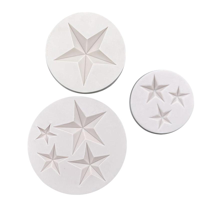 Formă Stea Silicon Sugarcraft Ciocolată Brioșă Formă de Copt Fondant Instrumente Decorare Tort