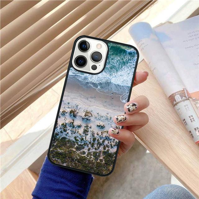 Love Summer Beach Coque Shell For iPhone 17 Air 15 16 14 13 12 Pro Max 11 Pro Max Plus Phone Case Cover