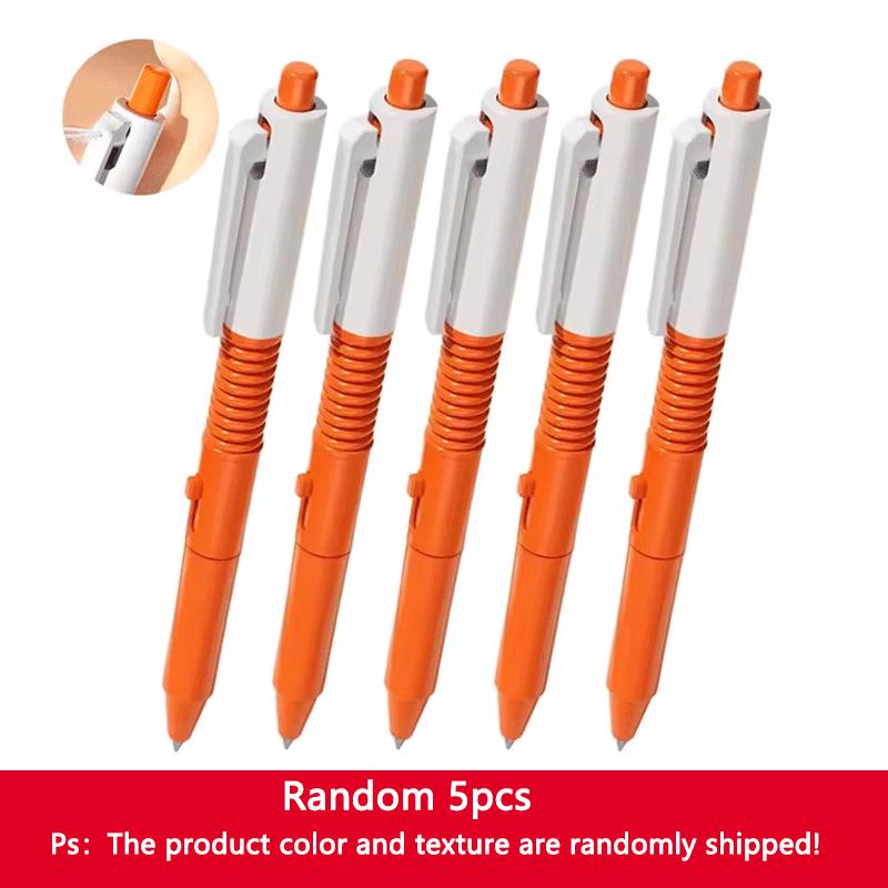 1/3/5Pcs Prank Ballpoint Pen Novelty Spoof Water Spray Function Signature Campus Writable Toys Gift Round Sensory Compression Bouncy Durable Elastic