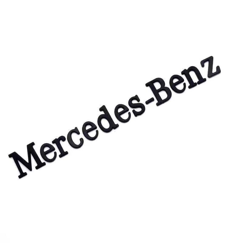 New 80% ABS BITURBO 4Matic Turbo Car Trunk Sticker Emblem For Mercedes Benz W108 W124 W126 W140 W168 W169 W176 W177 W190 W201 W