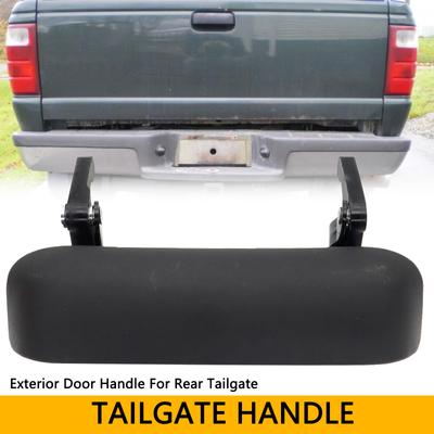 Black Car Rear Door Tailgate Handle Textured Exterior for Ford Ranger 1998 - 2011 Pickup Truck 1L5Z9943400AAA 1L5Z-9943400-AAA