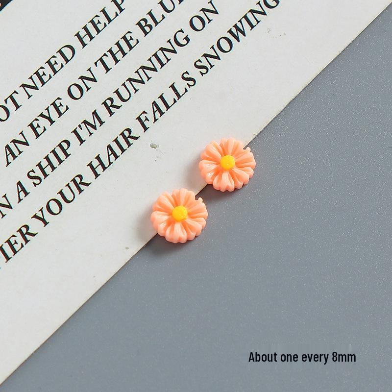 Daisy Flower Resin Cream Glue DIY Kit for Phone Cases, Hair Accessories, and Crocs