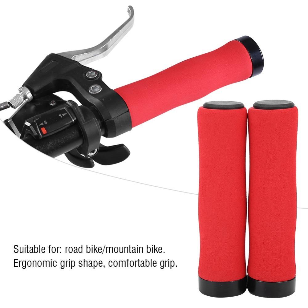 1 Pair with Bar Plugs Mountain Bike Grip Sponge Handlebar Grip Durable Bike Grip  Mountain Bike