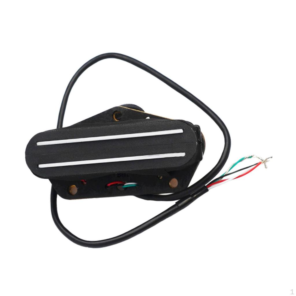 Doppelschienen-Humbucker-Steg-Tonabnehmer für E-Gitarre und Ukulele