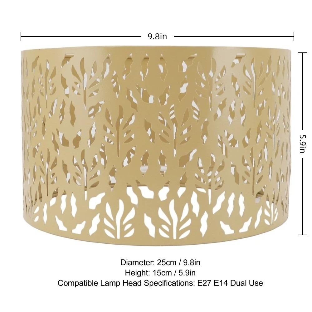 Medium Size Lampshade Geometric Pattern Small Lamp Shades Simple Chandelier Lamp Shades  Bedroom