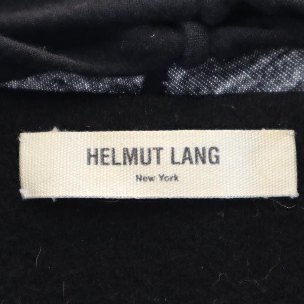 HELMUT LANG Cross drape Jacket Black x gray Women Used