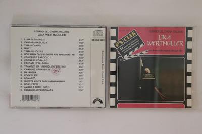 CD OST LINA WERTMULLER  I Grandi Del Cinema Italiano CDCIA5081 CINEVOX 1991 Italy Soundtracks  Musicals Used