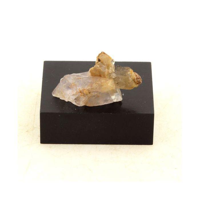 Pierres et Minéraux. Fluorite + Quartz. 14.25 ct. Massif du Mont-Blanc, France.