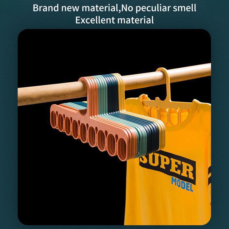 Multifunctional Windproof Clothes Clip Drying Rack Underwear Socks Hanger Nordic Household Home Wardrobe Rack Storage