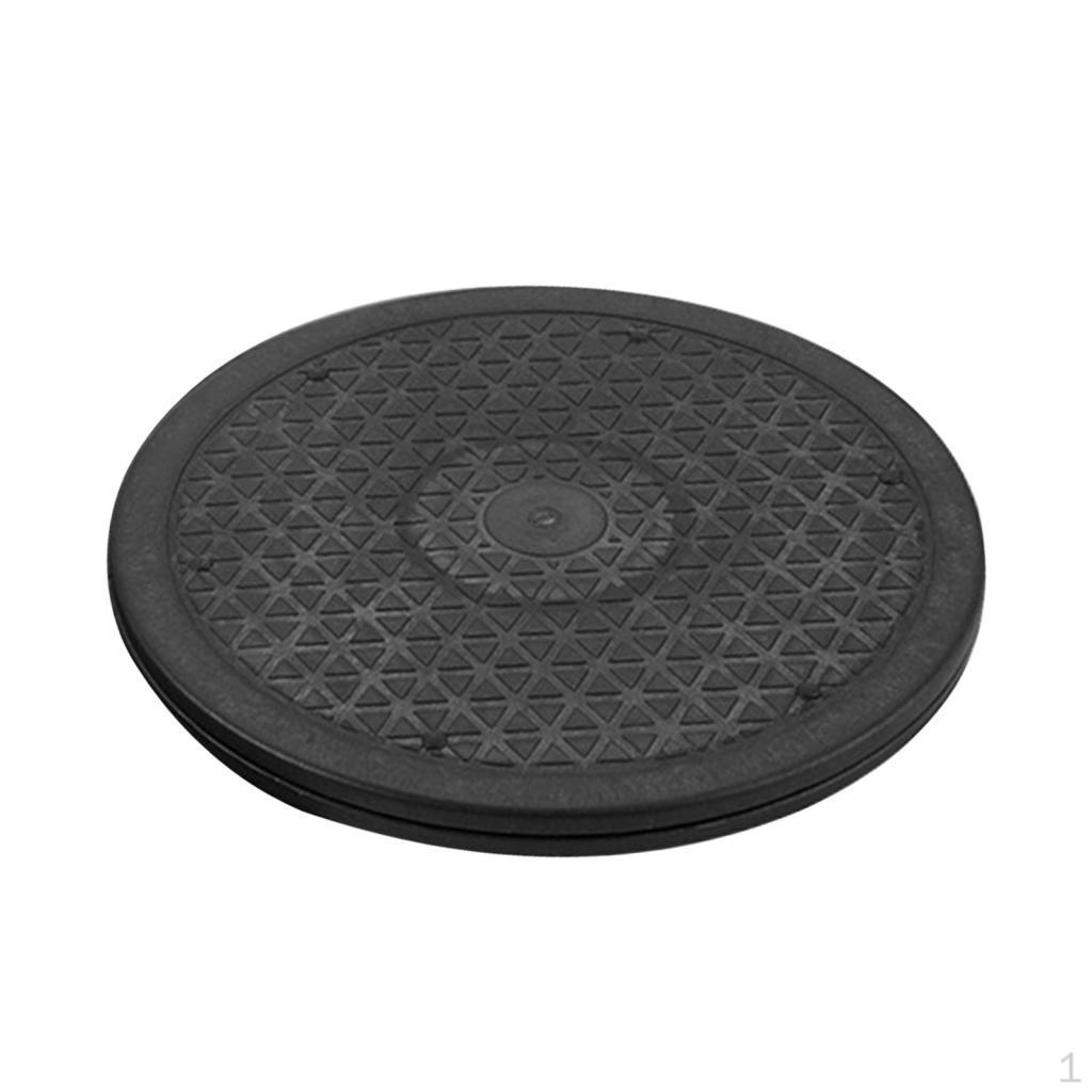 -Turntable Organizer Display Stand Degree Non-Slip Swivel Plate for Monitors Model