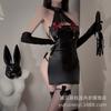 Sex Underwear Pure Desire Side Strap Passion Free Sexy Bell Bow Chest Chain Cheongsam