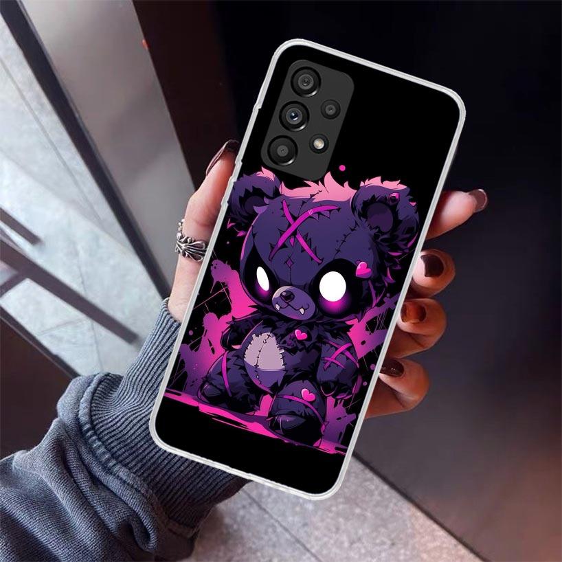 

Scary Bear Doll Dark Phone Case For Samsung Galaxy A17 A57 A37 A16 A26 A36 A56 A15 A25 A35 A55 A14 A13 A54 A53 A34 A24 A33 A23 G Samsung A25