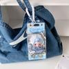 Cute Cartoon Clear Storage Bag Portable Doll Protective Pouch Travel Organizer for Toys Accessories KTB