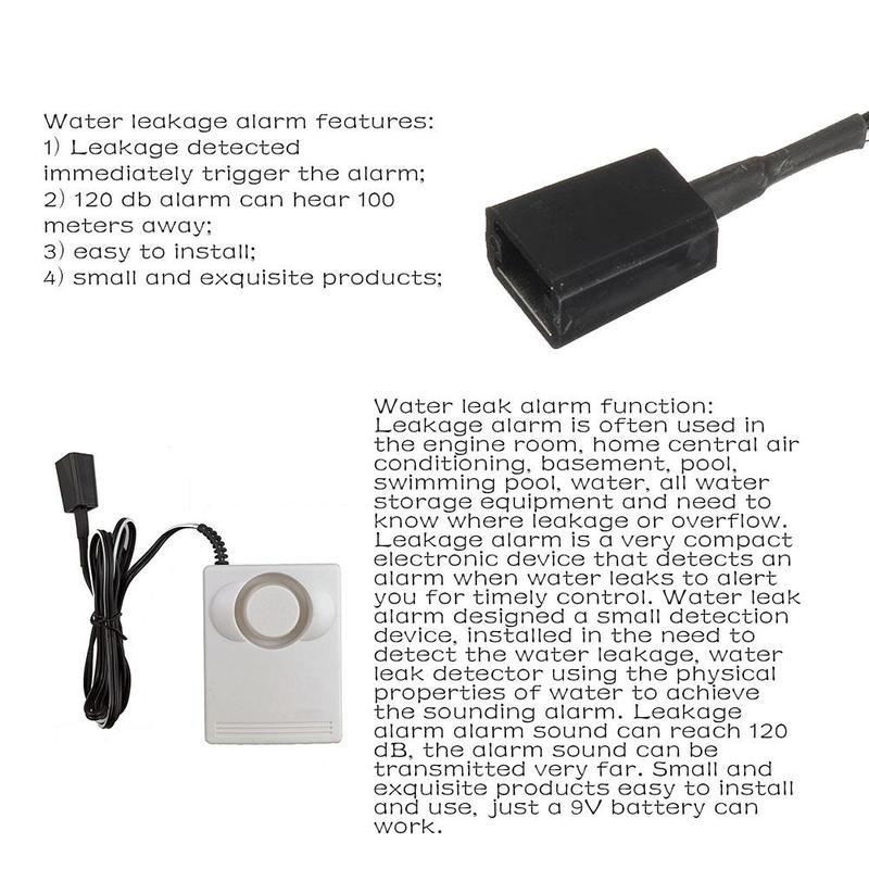 Buy Instapark IN07A Water Leak Leakage Detection Detector Sound Alarm