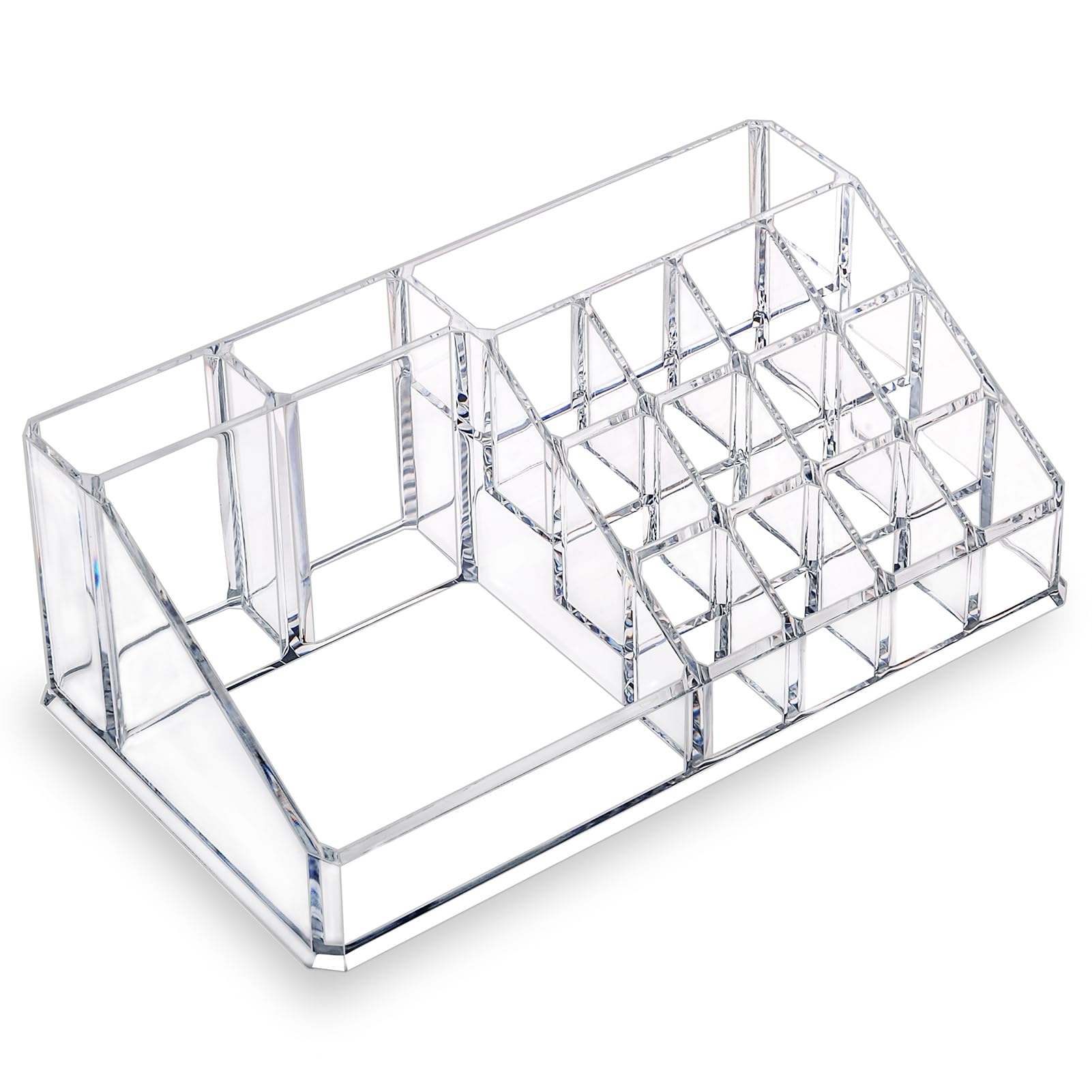 MOSIKER Cosmetic Storage Makeup Lip Makeup Brush Nail Small Item Drawer Box, Case, Case, Polish, Perfume, Storage, Acrylic, Transparent, Stylish,