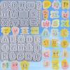 Letter Resin Shaker Mold DIY Quicksand Casting Epoxy Silicone Mold Resin Epoxy Jewelry Molds for Pendant Decors Crafts