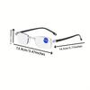 6pcs Eye Protection Reading Glasses Personalized Fashionable Versatile Youthful Unisex Fashionable Anti Blue Light