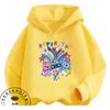 Daily Casual Hooded Top Cute Cartoon Print Winter Street Fashion Kids Wear Peppa Pig Boys Girls 3 14
