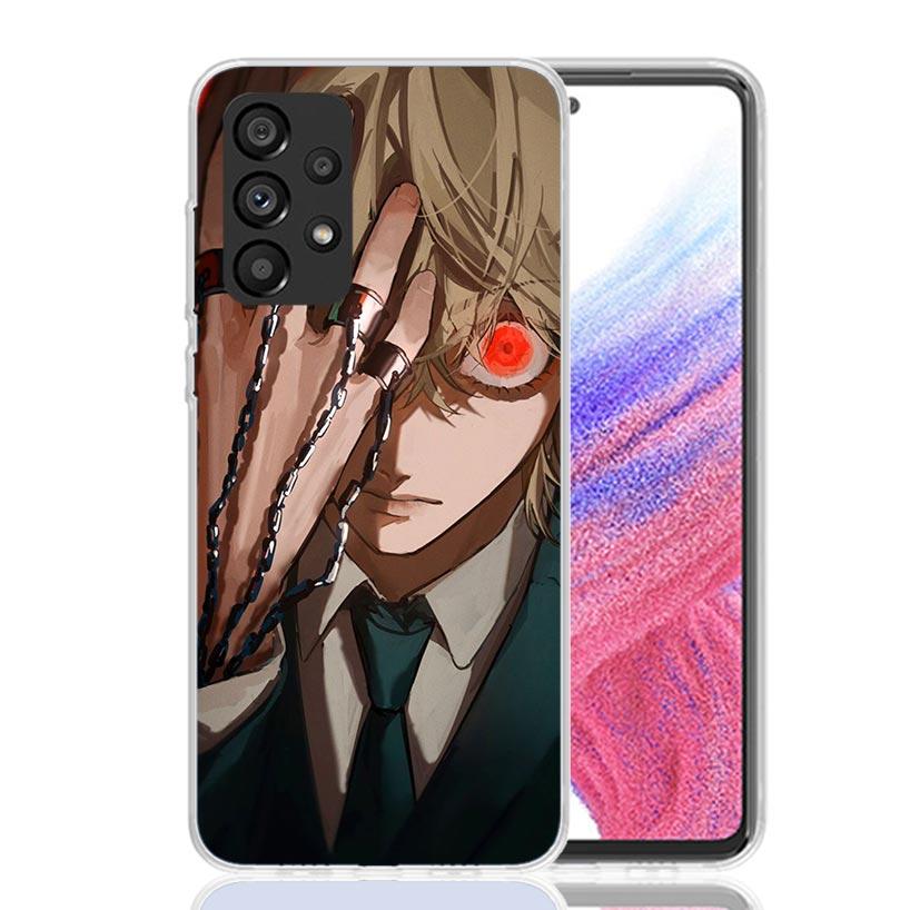 Huner X-Hunters Kurapika Phone Case for Samsung Galaxy A52 A51 A50S A12 A22 A32 A72 A10S A30S A31 A71 Note 20 Ultra 10 Plus S10