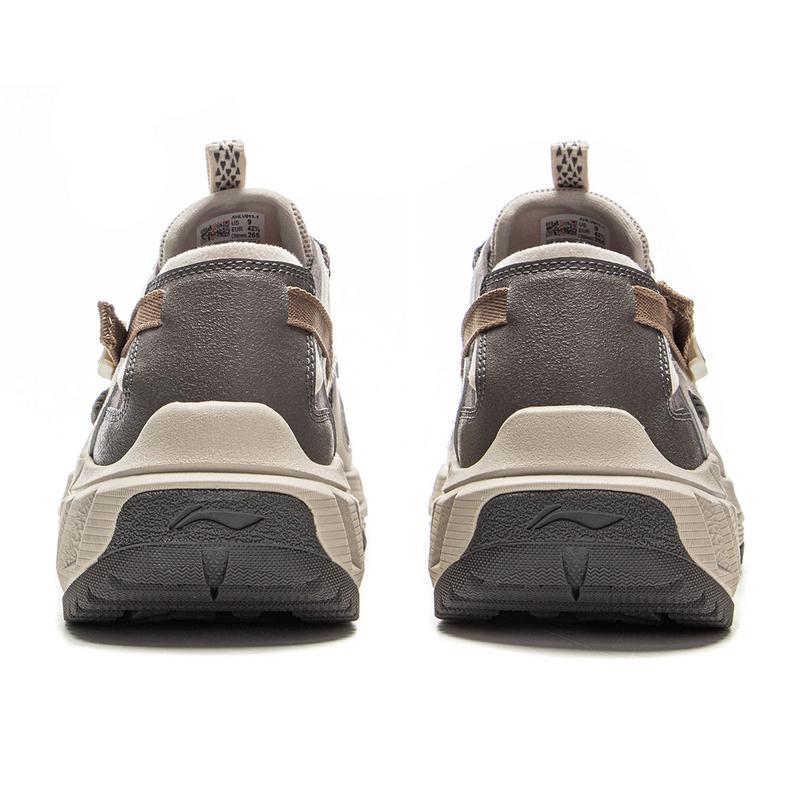 Li-Ning Yijie Lite 2.0 Komfortable Trendy Sklisikre Pustende Støtte Bekkesko Herresko Beige AHLV011-1