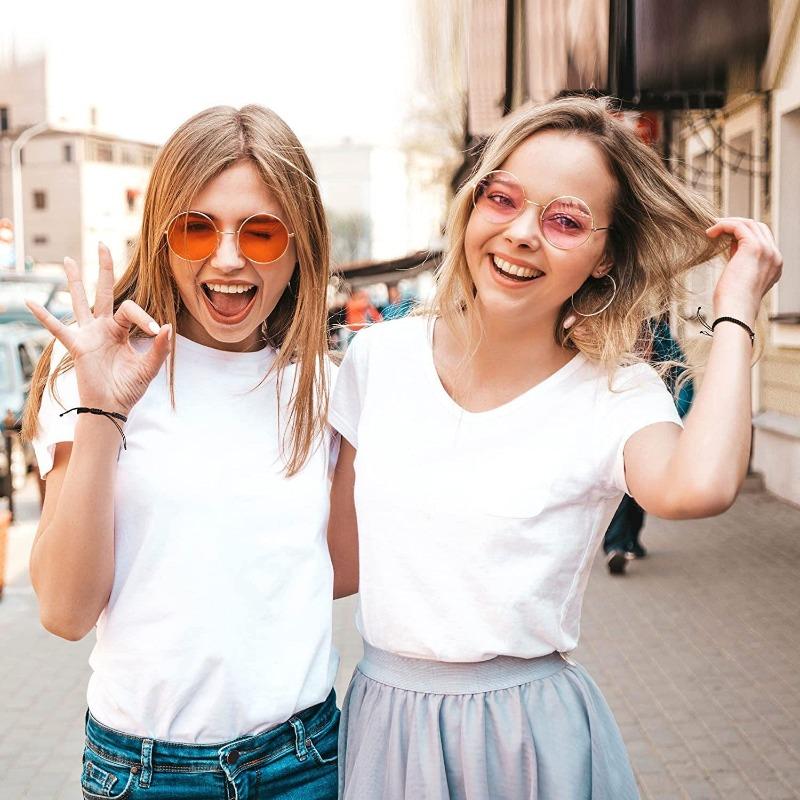 Square 26 Letter Beaded Bracelet - Couple's Style - Initial Handmade Weaving - Adjustable Extension Cord