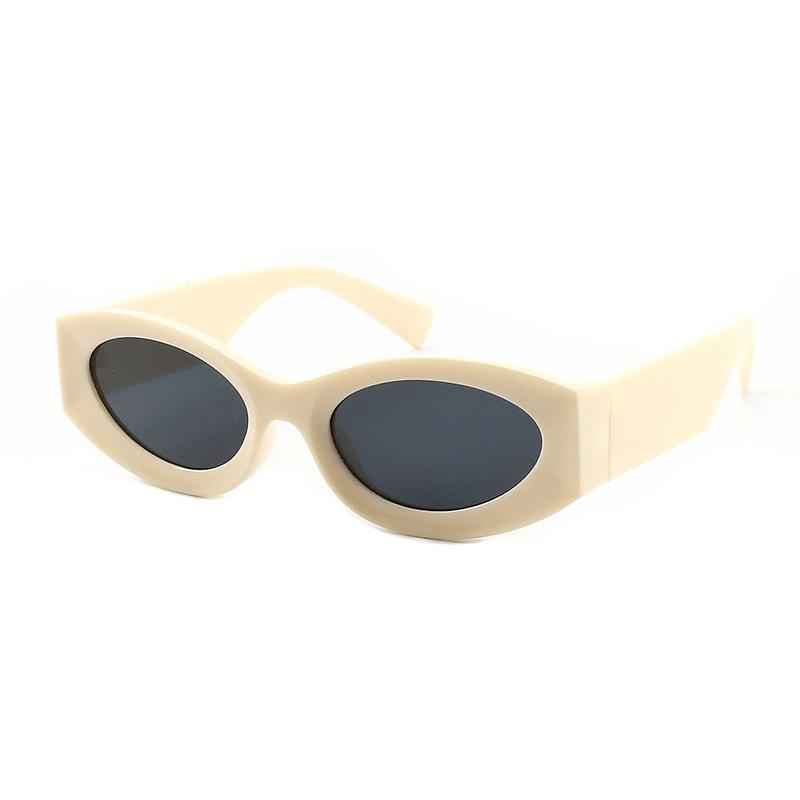 Trendy Leopard Print Cat Eye Sunglasses - Retro Small Frame UV Protection Glasses