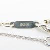 Used TIFFANY&Co. Necklace Silver925 2.8g Silver Ribbon Motif