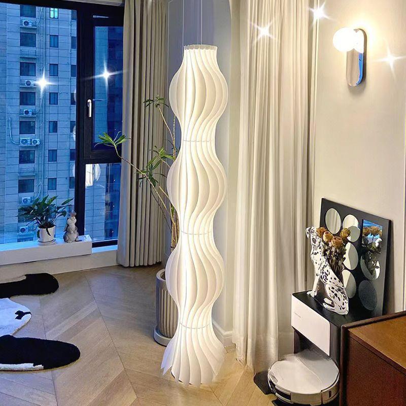 Luxury Decorative Floor Lamp with Hula Skirt Design for Living Room and Bedroom