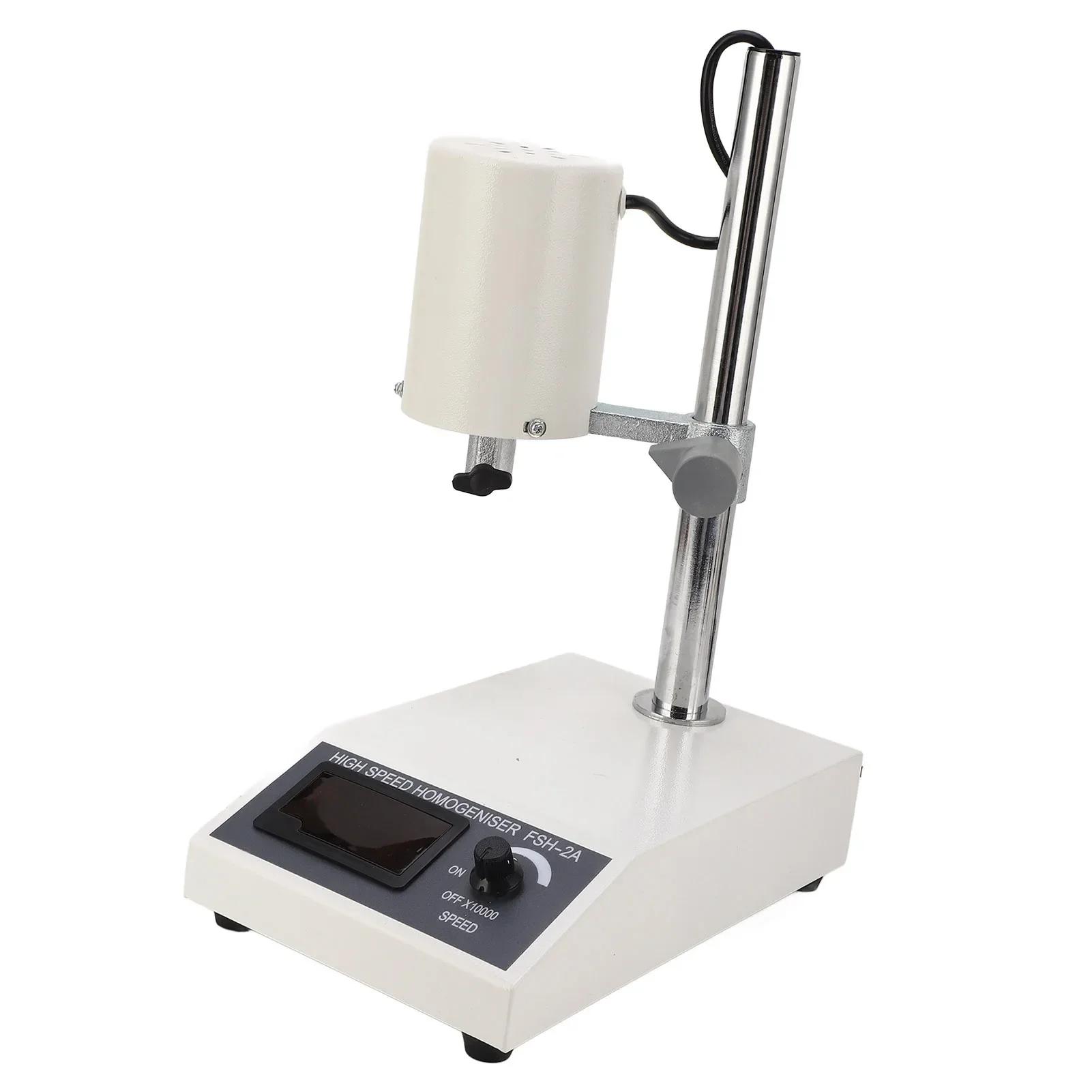 Laboratory Disperser Emulsifier Homogenizer 8000‑22000rpm Adjustable High Speed Homogenizer for 5‑1000ml EU Plug