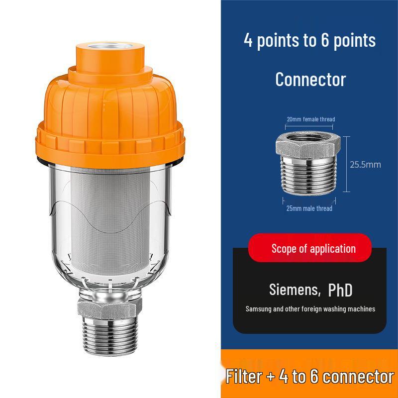 Electric Water Heater & Shower Pre-Filter Purifier for Scale Prevention