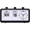 Creative Vintage Flip Clock Mechanical Alarm Clock Desktop Digital Clock with Calendar Clock Home Decor Vintage Home Decor 2025