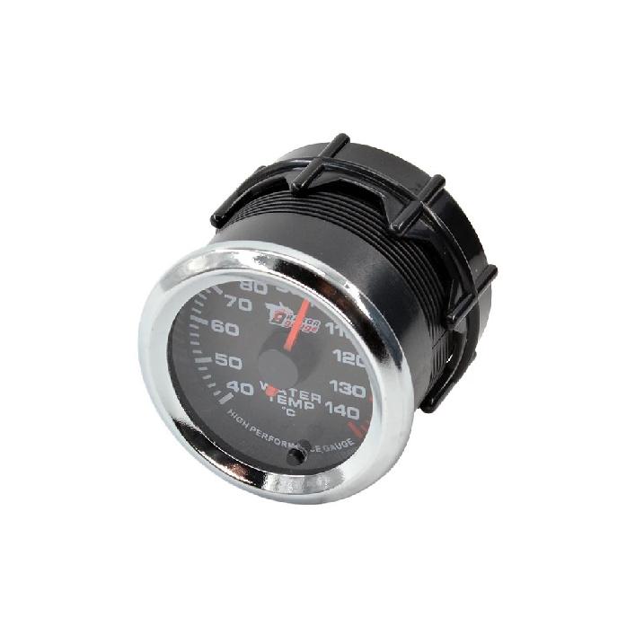 2 Inch Auto Car Water Temp Gauge Stepper Motor 7 Colors BackLight  40-140 Celsius Joint Pipe Temperature Meter With Sensor