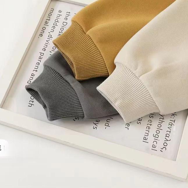 Chlapecký pololímeček Mikina s kapucí Jarní a podzimní dětské oblečení Dětské kojenecké topy Dívčí košile s dlouhým rukávem