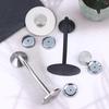 Stainless Steel Magnetic Soap Holder - No-Drill Wall Mount with Drainage for Bathroom & Kitchen
