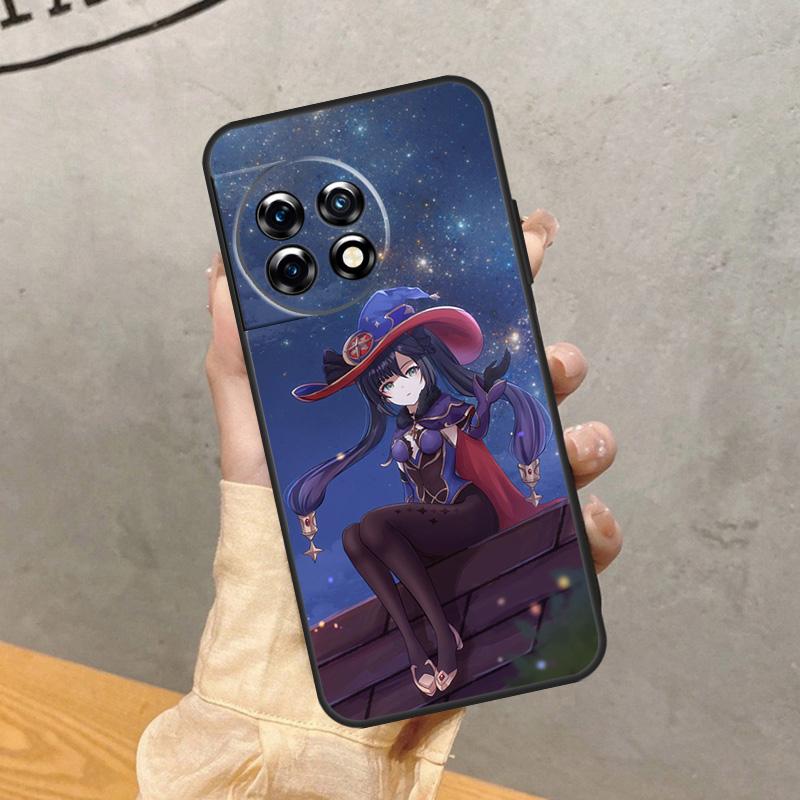 Genshin impact Mona Case For OnePlus 15 15R 13 13R 13T 12 12R 11 10 10R 10T 8T Nord 5 CE 4 2 3 Lite N20 N30 Cover