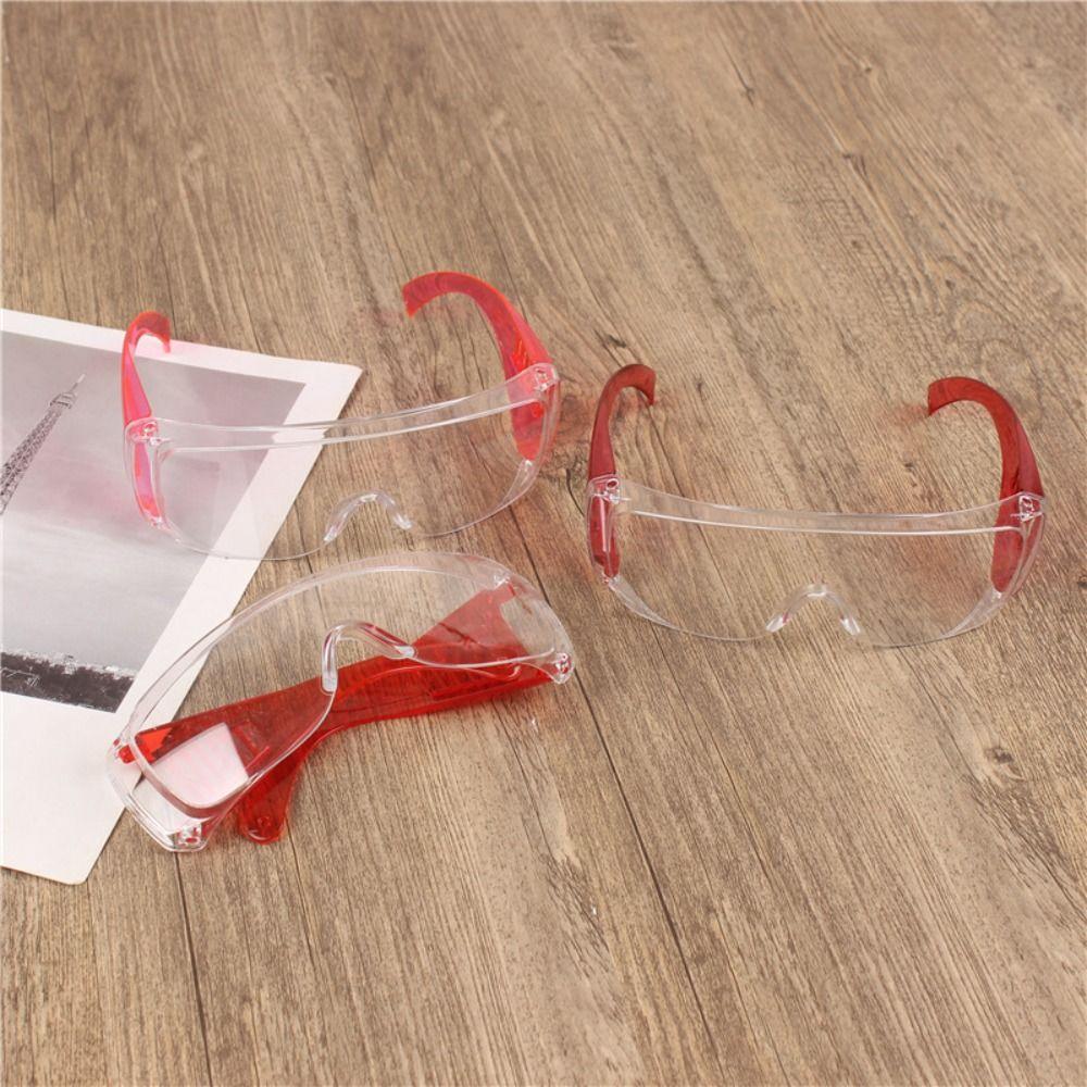 Transparente Schutzbrille Spritzschutz Fahrradbrille Outdoor-Sicherheitsbrille Augenschutz