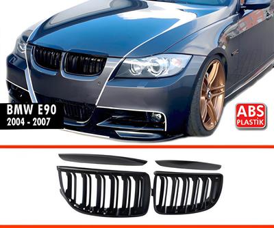 M-Look Nostrils (for E-90/91, 2005-2008, Gloss Black) for BMW 3 Series E-90/91/92/93