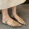 Pointed Toe Women Sandals Sexy Shoes Designer New Woman 2025 New Brand Casual Slides Luxury Dress Sandalias De Mujer