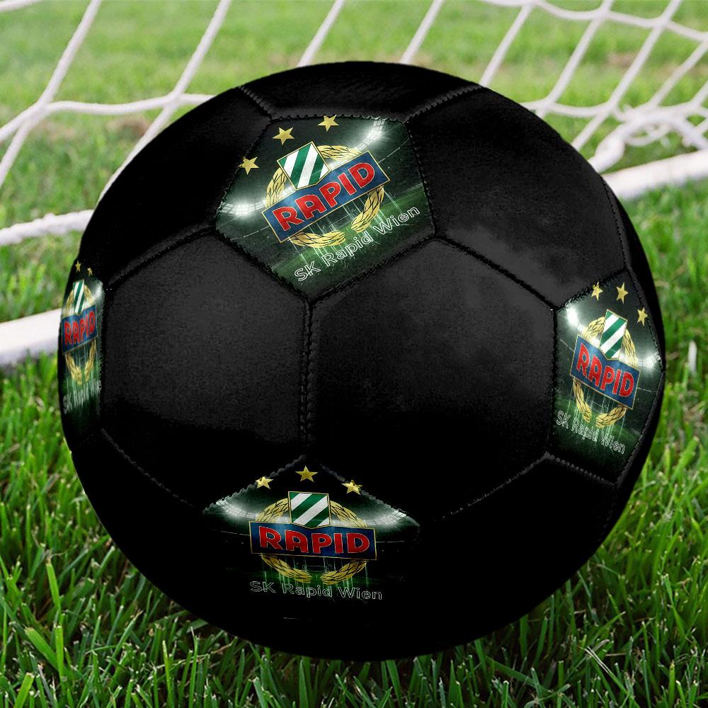 1PC SK Rapid poster size 5 soccer ball PrahaIndoor Soccer Ball Colorful All Ages Machine Stitched PVC Competition Ready Durable High-Bounce