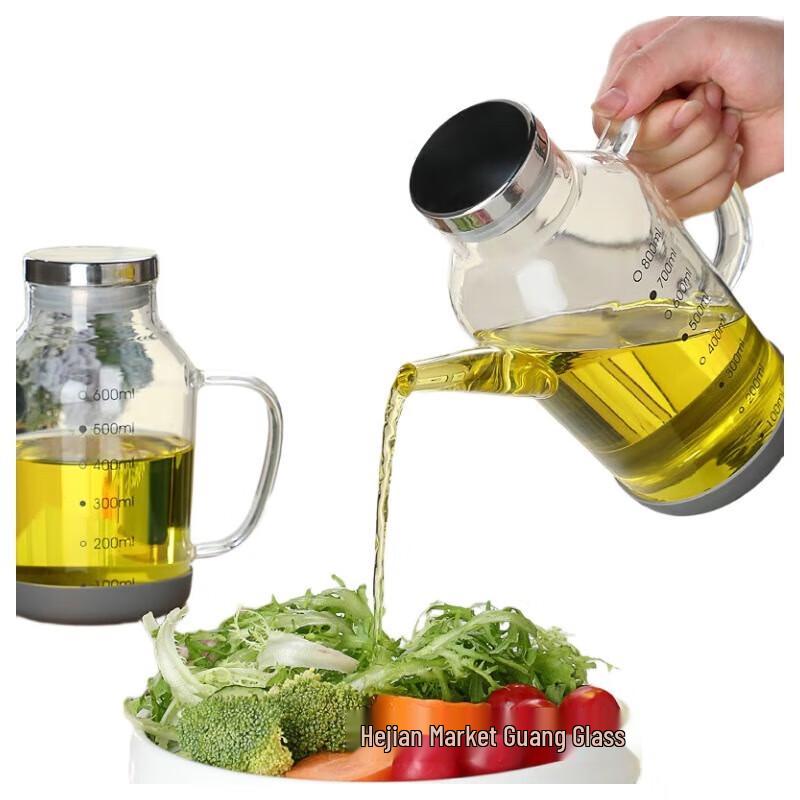 Shougu Kitchen Glass Oil Dispenser with Scale