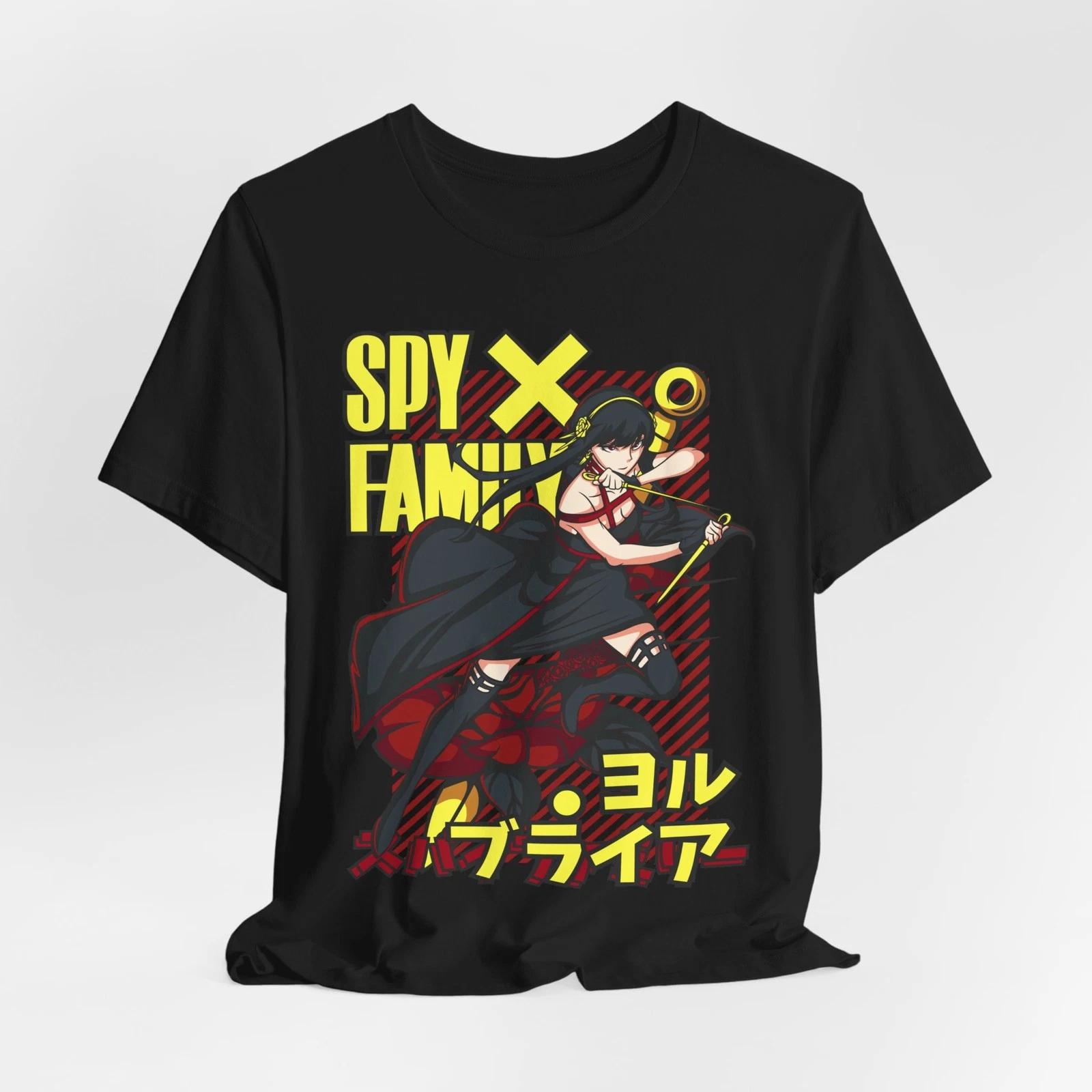 Spy X Family Inspired Unisex Tee, Anime T-Shirt, Graphic Tee, Cosplay Gift 2XL