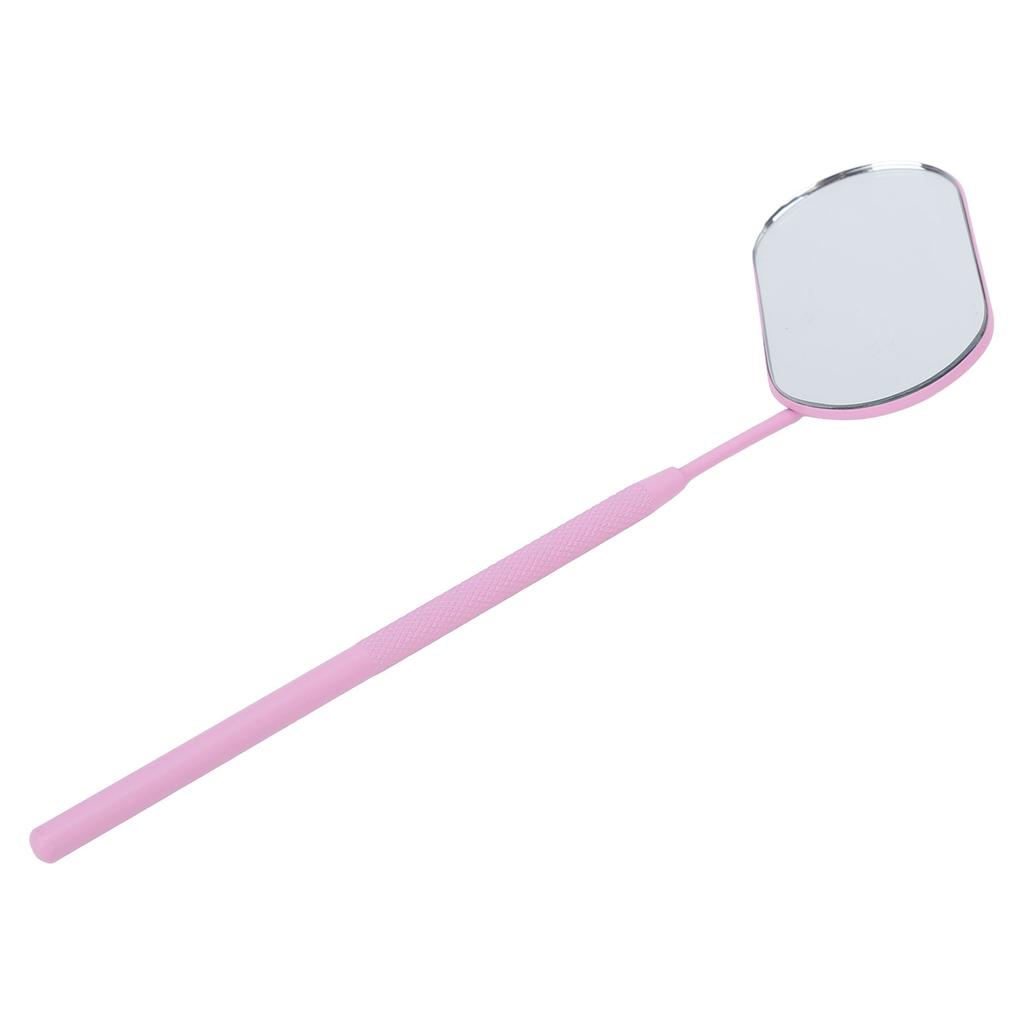 Wimpernverlängerungsspiegel Wimpernhilfe Edelstahl Zahninspektionsspiegel Rosa