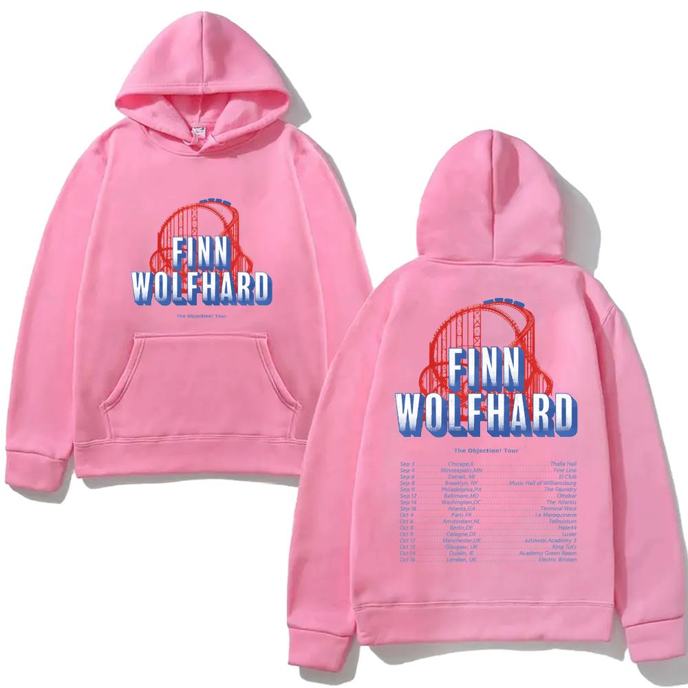Finn Wolfhard BAND 2025NEW Hooded for Autumn Winter Aesthetic Sweatshirt with Hooded Casual Fleece Clothes Casual Hoody