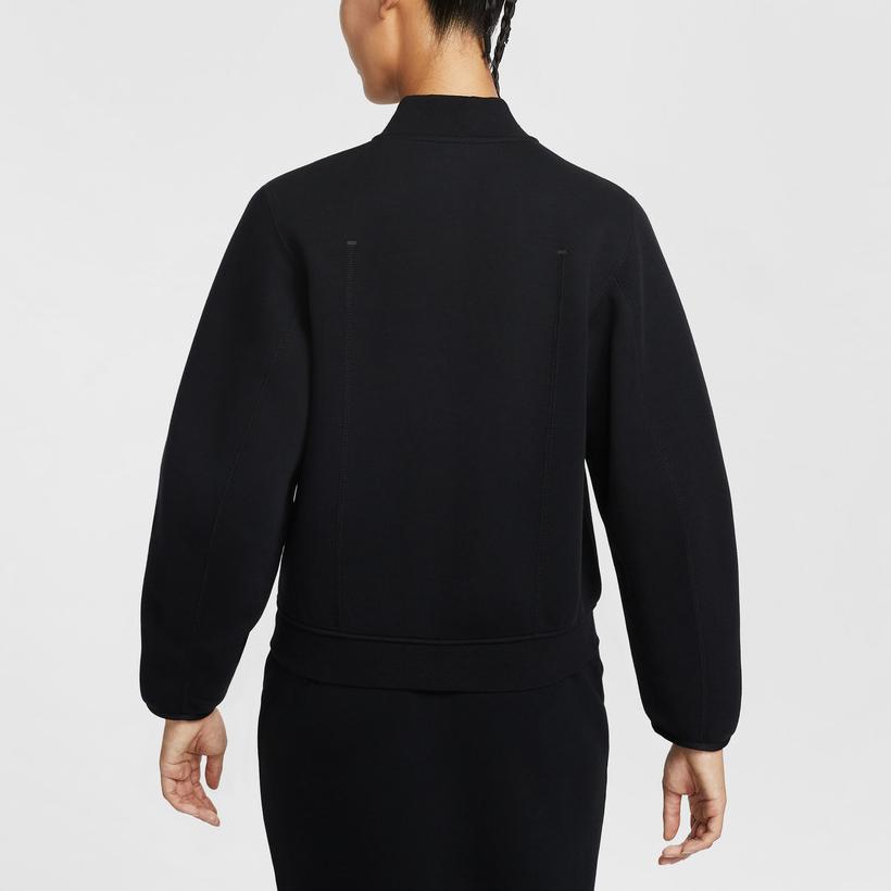 Nike Solid Color Stand Collar Zip Long Sleeve Jacket Women Jackets IQ0079010