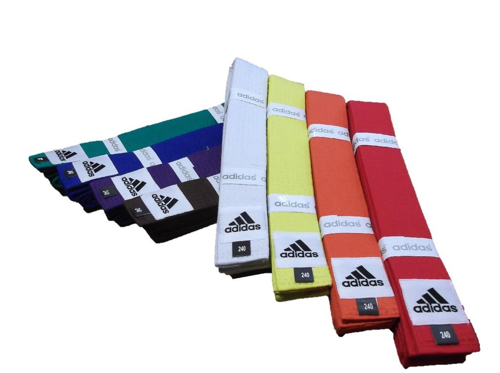 Adidas Colored Belt Size (Club Model) (Orange Belt, 3/240cm)