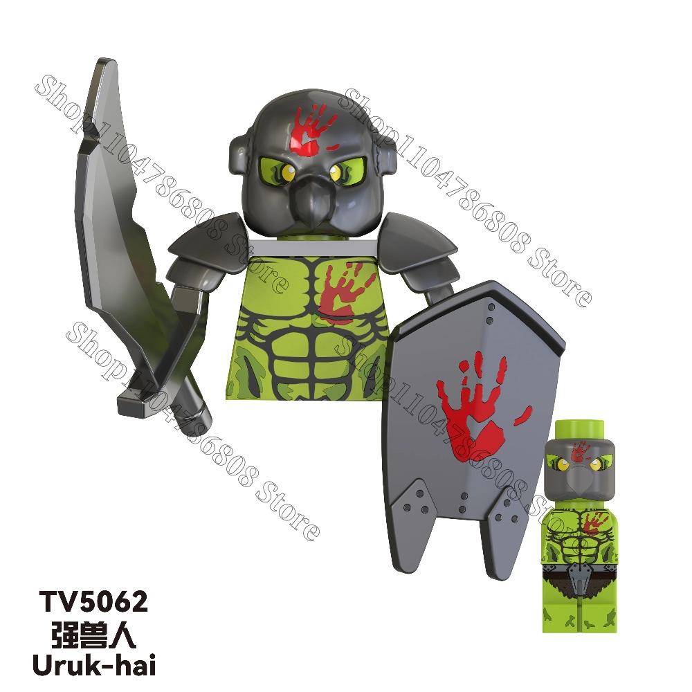 

Аниме-фигурка Властелин колец Урук-хай Боромир ОРКИ модель строительные блоки детский подарок кирпичные игрушки